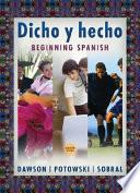 libro Dicho Y Hecho
